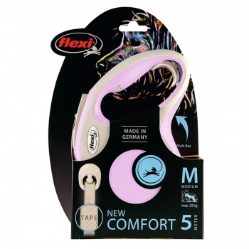 Flexi New Comfort Otomatik Rose Şerit Gezdirme Medium 5 Metre