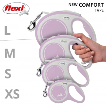 Flexi New Comfort Otomatik Rose Şerit Gezdirme Xsmall 3 Metre