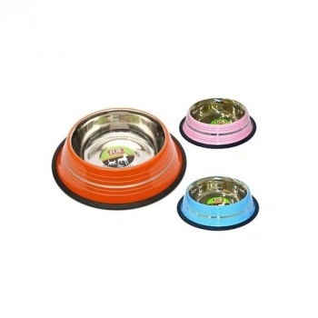 Flip8 Oz. KE-3201PS Flip Renkli Şeritli Mama Kabı