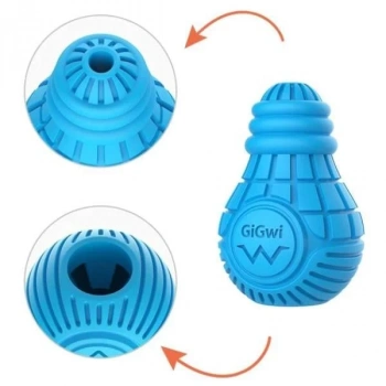 GiGwi Ampul Şekilli Kauçuk Diş Kaşıyıcı Köpek Oyuncağı