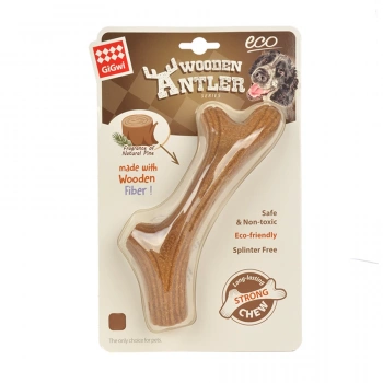 GiGwi Doğal Ağaç Diş Kaşıma Köpek Oyuncağı Medium 18cm