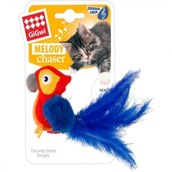 Gigwi Melody Chaser Peluş Makaw Papağan Sesli
