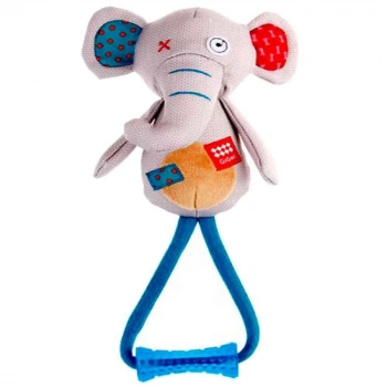 GiGwi Plush Friendz Sesli Fil Köpek Diş Kaşıma Oyuncağı 17cm