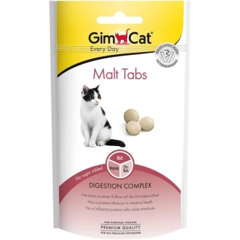 GimCat Malt Tabs Kedi Ödül Tableti 40gr