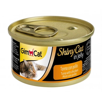 GimCat Shinycat Ton Balıklı ve Tavuklu Kedi Konservesi 70gr