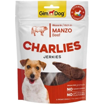 Gimdog Charlies Jerkies Sığır Etli Köpek Ödülü 70Gr