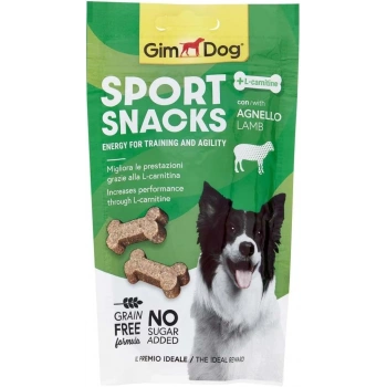 GimDog Sportsnacks Kuzu&L-Carnitinli Ödül Tableti 60 gr