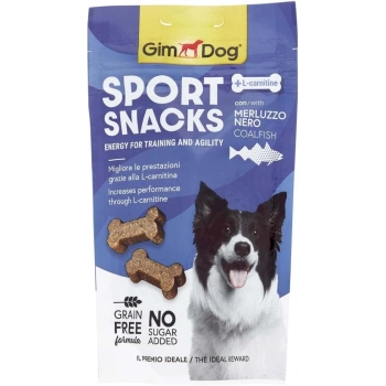 GimDog Sportsnacks Pollock - Kömür Balıklı Ödül Tableti 60 gr