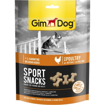 GimDog Sportsnacks Tavuk&L-Carnitinli Ödül Tableti 150 gr
