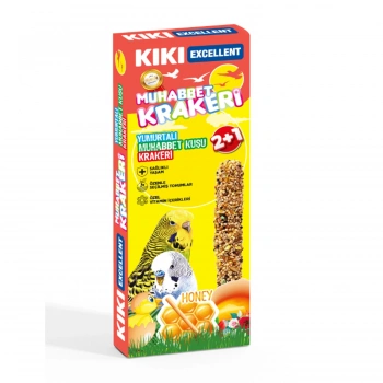 Kiki Excellent Ballı Yumurtalı Muhabbet Krakeri 3 ad.