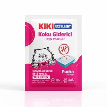 KIKI Excellent Kedi Kumu Koku Giderici Pudra Kokulu 25gr