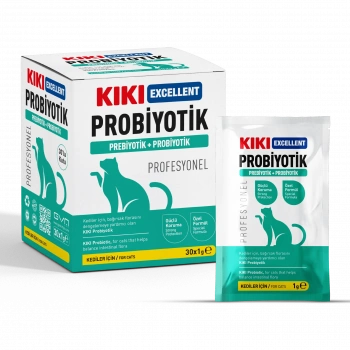 KIKI Excellent Kedi Probiyotik + Prebiyotik Saşe 1gr x30 ADET