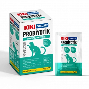 KIKI Excellent Kedi Probiyotik + Prebiyotik Saşe 1gr x7 ADET