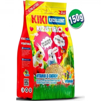 Kiki Excellent Kızıştırıcı Kuş Yemi 150 gr