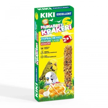 Kiki Excellent Tropikal Meyveli Muhabbet Krakeri 3 ad.
