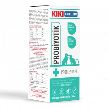 Kiki Excelllent Professional Probiyotic Cat&Dog 50ml Şurup