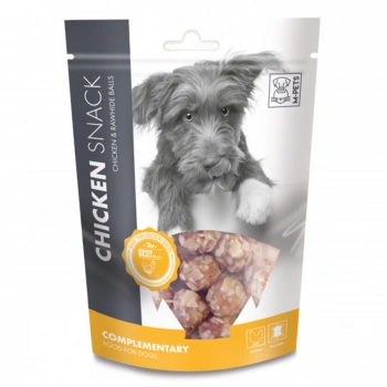 M-Pets Chicken&Rawhide Balls Köpek Ödülü 80 gr