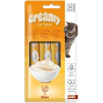 M-Pets Creamy Tavuklu Kedi Ödülü 4 15 gr