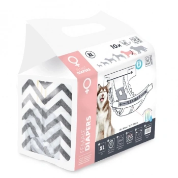 M-Pets Diapers XLarge 10Lu
