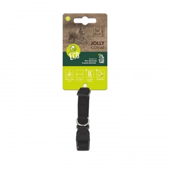 M-Pets Jolly Köpek Boyun Tasması (Siyah) [M]