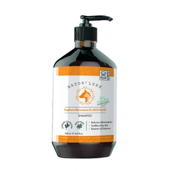 M-PETS NATURLUXE DOG SHAMPOO SAPHORA FLAVESCENS & WİTCH HAZEL 500ML