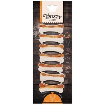 M-PETS TRUSTY CHICKEN PRESS KEMİK 7Lİ 140GR/7,7CM