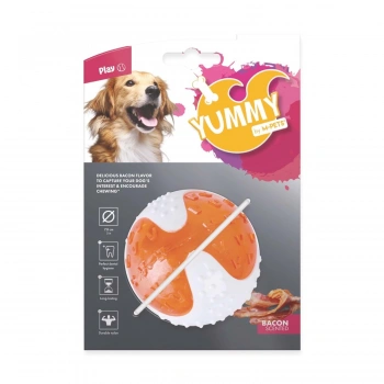 M-Pets Yummy Et Aromalı Kauçuk Köpek Oyuncağı 7,8x7,8x7,8cm