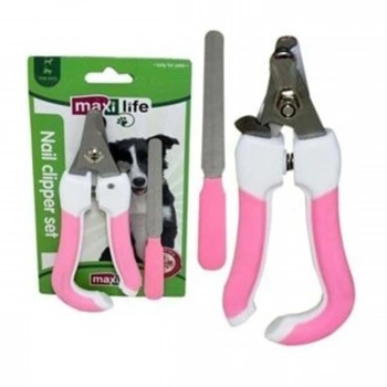 Maxi Life Köpek Tırnak Makası Törpü Set 14Cm