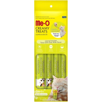 Meo Kremalı Ton Balığı & Keçi Sütlü Krema Kedi Ödülü 4x15 Gr