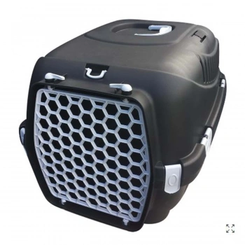 Mio Orta Taşıma Kabı ( Plastik Kapı) Siyah 40x57x38