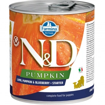 N&D Pumpkin Bal Kabaklı Kuzulu Tahılsız Starter Yavru Köpek Konservesi 285gr