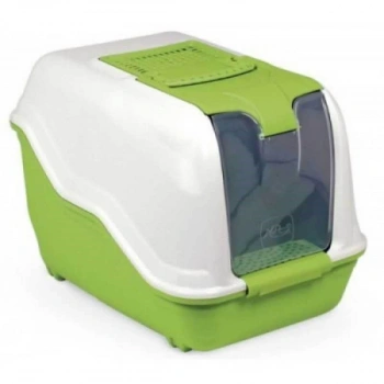 Netta Filtreli Çift Açılır Kapalı Kedi Tuvaleti 54 X 39 X 40