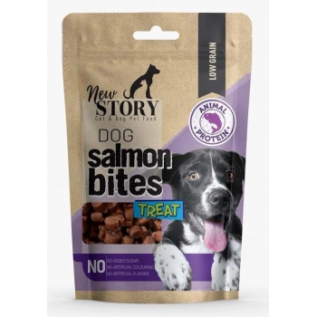 New Story Dog Salmon Bites 80 Gr