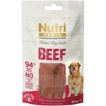 Nutri Canin %94 Sığır Etli Tahılsız Köpek Ödül Maması 80gr