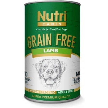 Nutri Canin Tahılsız Adult Kuzu Etli Köpek Konservesi 400 Gr