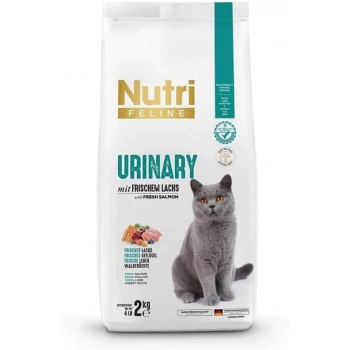 Nutri Feline Urinary Böbrek Sağlığı Destekleyici Somonlu Düşük Tahıllı Yetişkin Kedi Maması 2kg