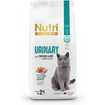 Nutri Feline Urinary Böbrek Sağlığı Destekleyici Somonlu Düşük Tahıllı Yetişkin Kedi Maması Açık 1 Kg