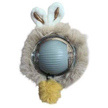 Peluş Tüylü USB Şarjlı Hareketli Top