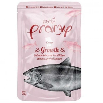 Pramy Growth Kitten Somonlu Mousse Yavru Kedş Maması 70g