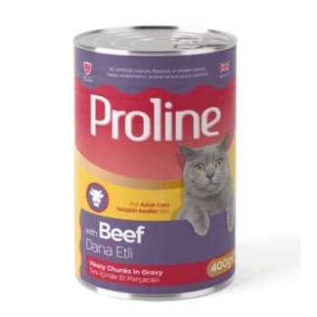 Pro Line Biftekli Yetişkin Kedi Konservesi 415gr