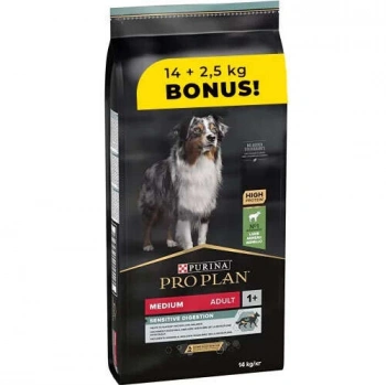 Pro Plan Adult Digestion Lamb Kuzu Etli Köpek Maması 14 + 2.5 Kg