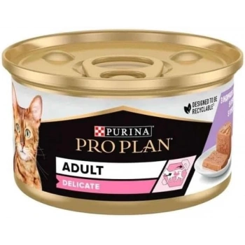 Pro Plan Delicate Hindili Kedi Konserve 85gr