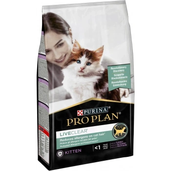 Pro Plan LiveClear Hindili Alerjen Azaltan Yavru Kedi Maması 1,4kg