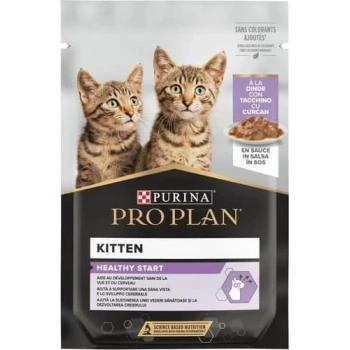 Pro Plan Pouch Sos İçinde Hindili Yavru Kedi Konservesi 85gr