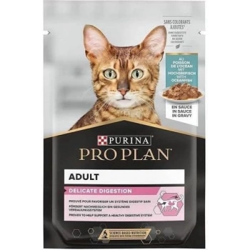 Pro Plan Pouch Sos İçinde Okyanus Balıklı Yetişkin Kedi Konservesi 85gr