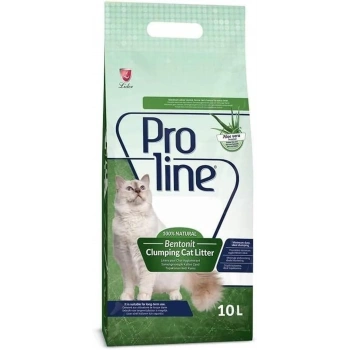 Proline Aloe Vera Kokulu Bentonit İnce Taneli Kedi Kumu 10 lt