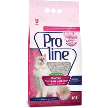 Proline Pudra Kokulu Bentonit Kedi Kumu 10lt