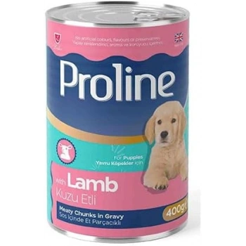 Proline Sos İçince Et Parçacıklı Kuzu Etli Yavru Köpek Maması 400 gr
