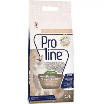 Proline Vanilya Kokulu Bentonit İnce Taneli Kedi Kumu 10 lt