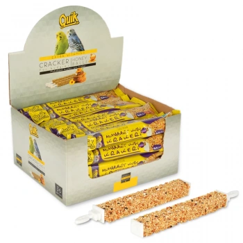 Quik Muhabbet Kuşu Krakeri Ballı Tekli